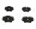 JAPKO Bremsbelagsatz Scheibenbremse 500107 für BMW X1 F48 2er Active Tourer F45