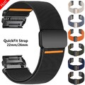 Magnet Nylon Armband Quick Fit Für Garmin Fenix 8 E 7 7X 6 6X Pro 3HR 5 5X Plus