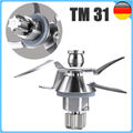 Edelstahl TM31 Messer Ersatzteile für Vorwerk Thermomix Küchenmaschine Mixmesser