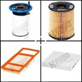 Hengst Filter SET-31423506 Filterset, Inspektionspaket passend für Opel COMBO