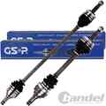 2x GSP ANTRIEBSWELLE GELENK ABS-RING Z-29 VORNE für OPEL CORSA C COMBO TIGRA