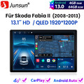 13.1" Für Skoda Fabia II 2007-2014 Carplay Android 13 Autoradio GPS NAVI 4G WIFI