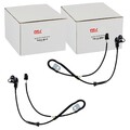 2x NTY ABS-SENSOR RADDREHZAHL-GEBER VORNE VORDERACHSE LINKS+RECHTS