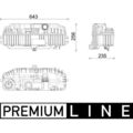 MAHLE CRT 241 000P Ausgleichsbehälter Kühlmittel für MERCEDES-BENZ AROCS96050147