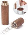 WDT Tool Kaffeerührer Werkzeug Espresso- Verteilerwerkzeug Mit 6 Feinen Nadeln ✅