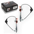 2x manueller Fensterheber hinten links rechts für Abarth Fiat Punto Evo 199