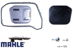 MAHLE HX189KIT Hydraulikfilter für Automatikgetriebe Hydraulikfilter für Audi 