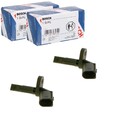 2X BOSCH ABS-SENSOREN RADDREHZAL VORNE HINTEN BEIDSEITIG PASSEND FÜR AUDI A4 A5