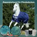 HORZECUT Reparaturband Pferdedecken Pferde Decken-Reparatur-Kit Decken Repair