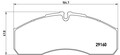 BREMBO P A6 022 Bremsbelagsatz, Scheibenbremse für IVECO,NISSAN,RENAULT,RENAULT