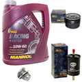 4L Öl Set Inspektion Kraftstoff Ölfilter Ölschraube für Renault Megane I Laguna