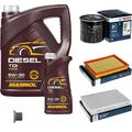 BOSCH Inspektionspaket 6 L MANNOL Diesel TDI 5W-30 für Nissan Juke 1.5 dCi