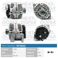 MEAT & DORIA Lichtmaschine Generator Lima 5510022 für OPEL ASTRA CC T98 Caravan