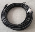 Netzwerkkabel CAT5e Ethernet RJ45 LAN DSL - 5m - schwarz - gebraucht/ungetestet