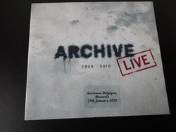 Archive - Live - Tour 2010 - Ancienne Belgique Brussels - 2CD