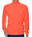 Herrenpullover aus Kaschmir und Merinowolle mit halbem Rollkragen Stehkragen XXL