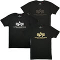 Alpha Industries Herren T-Shirt Basic T Carbon 100501CB