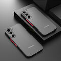 Stoßfest Matte Hülle für Samsung Galaxy S24 S22 S23 Ultra FE A15 A55 A54 A14 5G
