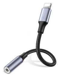 Audio Adapter iOS auf Aux 3,5mm Klinke Kopfhörer 8-pin Stecker für iPhone iPad