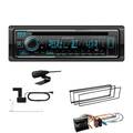 Kenwood 1-DIN Receiver Autoradio DAB+ CD Bluetooth für Citroen C2 2003-2009