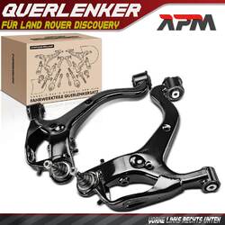 2x Querlenker Radaufhängung Vorne Links Rechts Unten für Land Rover Discovery