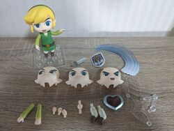 Gebrauchte Nendoroid 413 The Legend of Zelda Figur tact HD Link The Wind Wake...