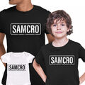 T-Shirt Samcro Motorrad Biker inspiriert von Anarchie Motorrad Design Unisex Top 