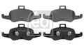 Bremsbelagsatz Scheibenbremse FEBI BILSTEIN 175271 für AUDI TT FV3 FVP Roadster