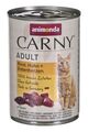 Animonda Carny Adult Flavour: Rind, Huhn und Entenherzen - Katzennassfutter - 40