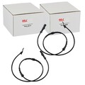2x NTY ABS-SENSOR RADDREHZAL HINTEN passend für RENAULT FLUENCE GRAND MEGANE SCÉ