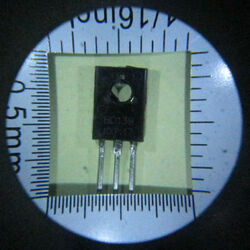 5x Transistor BD139 NPN TO126 80V 1,5A