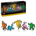 LEGO ART 31216 Keith Haring – Tanzende Figuren Bausatz, Mehrfarbig