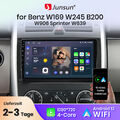Android 13 Carplay Autoradio Für Mercedes Benz W245 W169 GPS NAVI 1G+32G