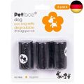 Petface Hundekotbeutel Nachfüllpackungen, 20 Beutel (3 Stück, insgesamt 60 B