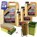 MANN-FILTER Inspektionspaket 8 L LIQUI MOLY 10W-40 für BMW 8er 850 CSi 5.6