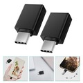 2 Pcs -C-Adapter USB-C-zu-USB-A-Adapter USB-zu-USB-C-Konverter