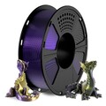 Geeetech Seide Tricolor Lila+Gold+Schwarz PLA Filament 1KG 1,75mm 3D Drucker Neu