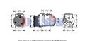 AKS DASIS KLIMAKOMPRESSOR passend für FORD C-MAX FOCUS KUGA VOLVO C30 C70 S40