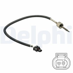 Sensor Abgastemperatur DELPHI TS30228 vor Katalysator für MERCEDES KLASSE W222