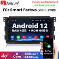 Für Smart Fortwo 451 2005-2010 Android12 4+64G Autoradio GPS Navi BT WIFI DAB FM