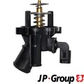 Thermostat Kühlmittel JP GROUP 1514602010 für MONDEO BWY FORD B5Y mit Gehäuse 3