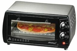 Steba KB 9.2 Mini - Kleinbackofen 800W 9L Doppel-Glastür Pizzatiefe ed 043200 (4