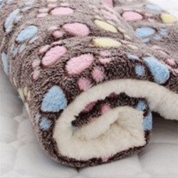 Hunde Katzendecke Haustierdecke Anti-Rutsch Kissen Hundematratze Winter Warm
