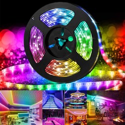 LED Stripe 5050 RGB Streifen Leiste Wasserdicht Band Licht Lichterkette 1m-30m