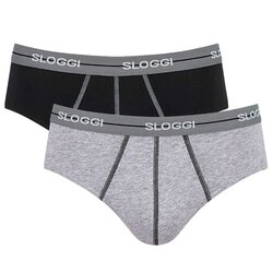 Sloggi Herren Slips Multipack - Start midi C2P box, BaumwolleHerren Slips 2er Pack - Start midi C2P box, Baumwolle