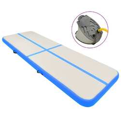 Trainingsmatte Aufblasbare Gymnastikmatte Turnmatte Tumbling mit Luftpumpe PVC 