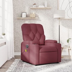 Massagesessel Relaxsessel Fernsehsessel Stoff Sofa Liegefunktion TV-Sessel