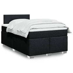Boxspringbett mit Matratze Stoff Polsterbett Doppelbett Einzelbett Bettgestell 