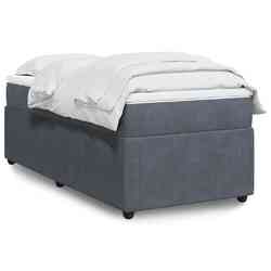Boxspringbett mit Matratze Samt Polsterbett Bettkasten Stauraumbett Doppelbett