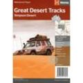 Straßenkarte Simpson Desert, Karte (im Sinne von Landkarte)